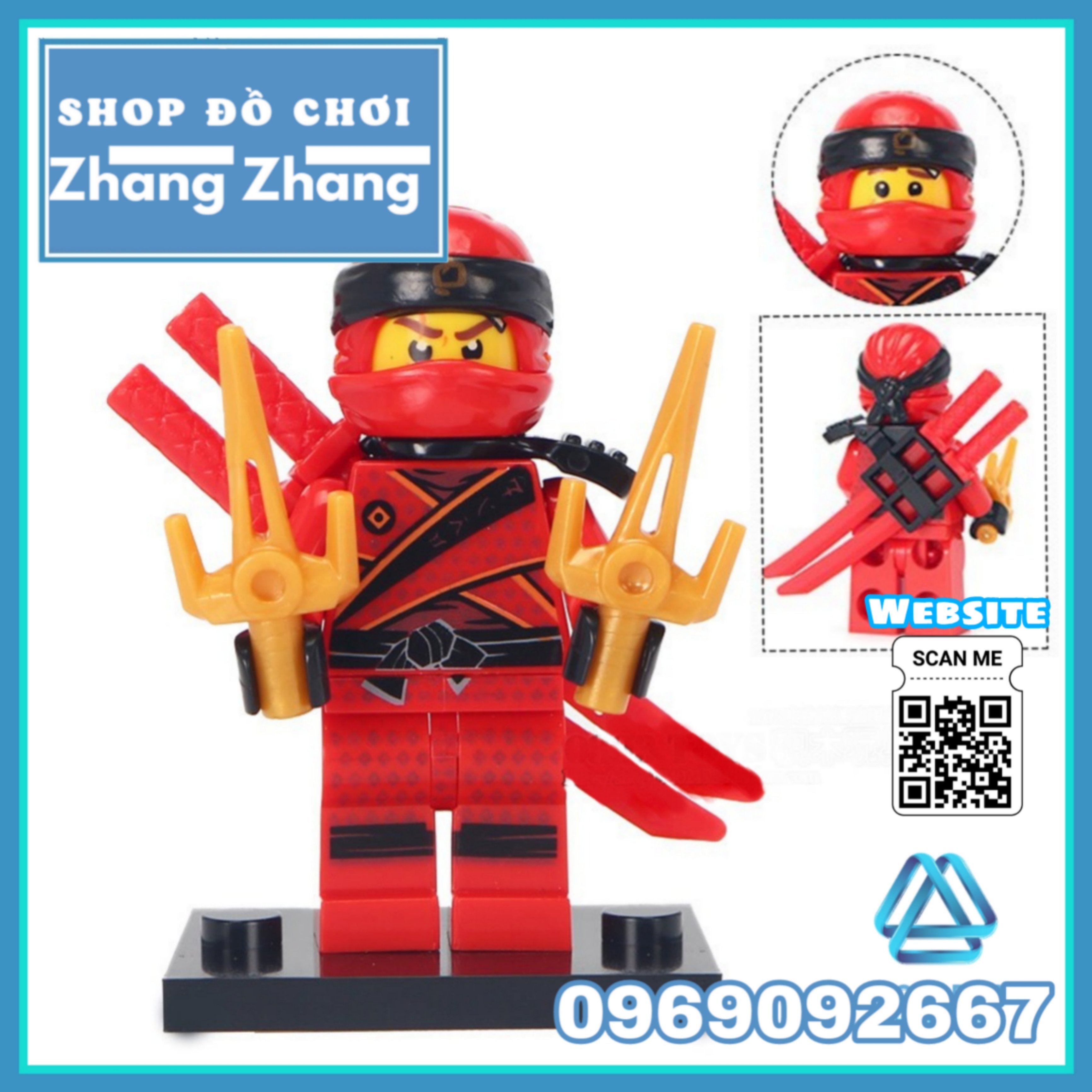 Xếp hình Ninjago Master Spinjitzu Harumi Samurai X Lego