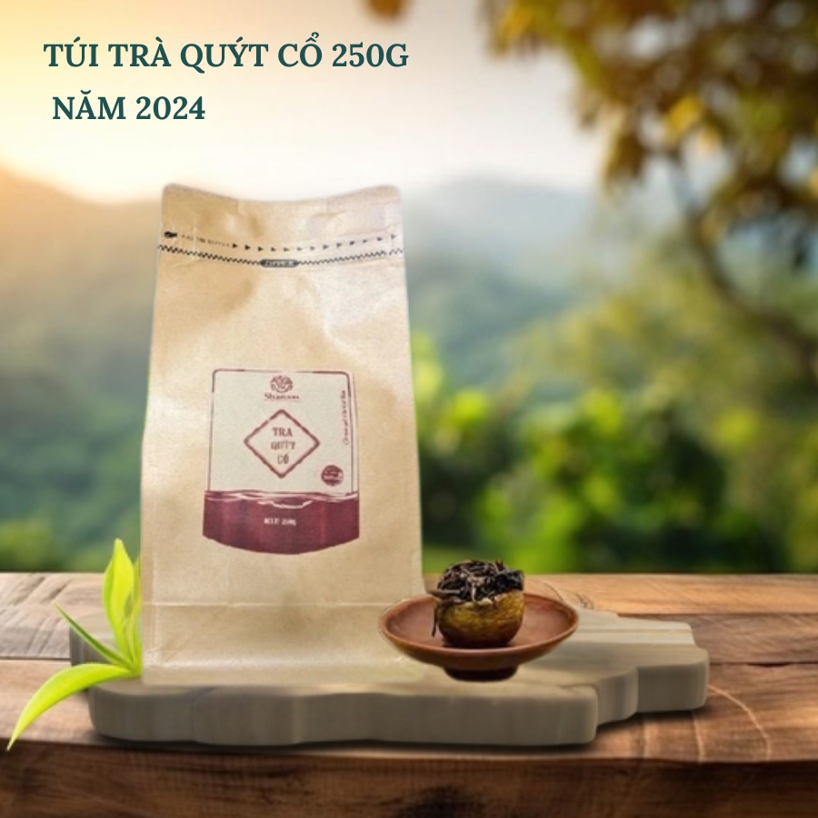 TÚI TRÀ QUÝT CỔ 250G NĂM 2024