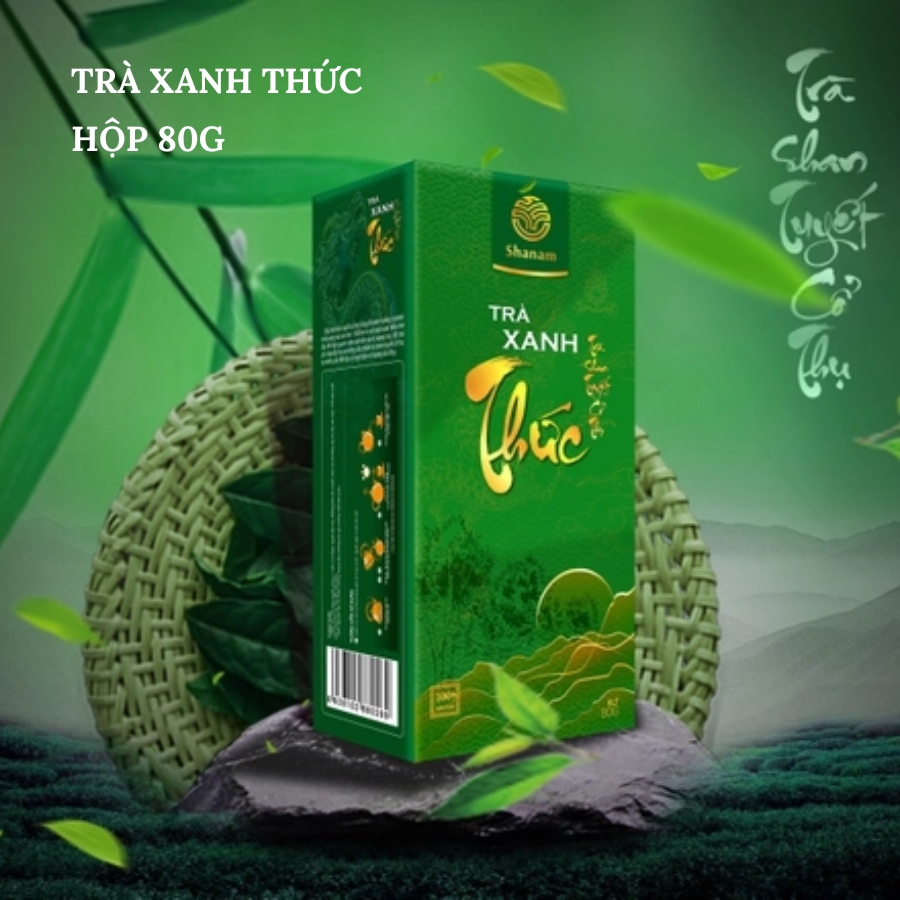 TRÀ XANH THỨC HỘP 80G