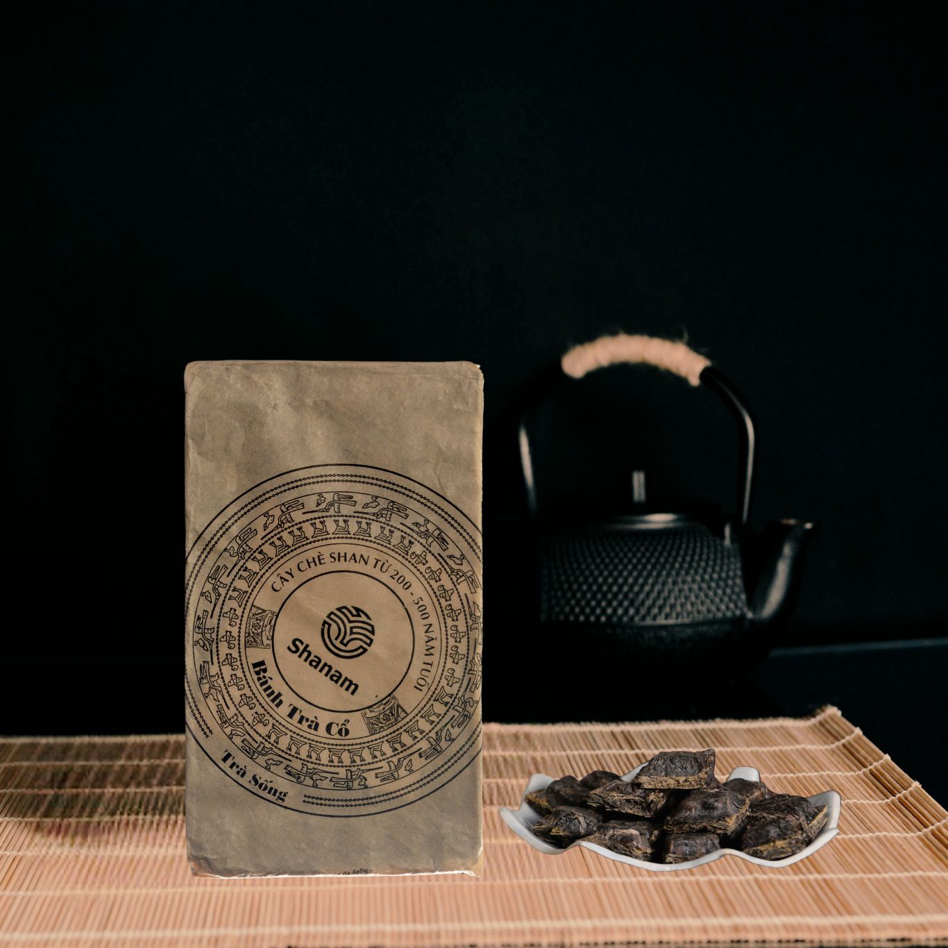 CHUM BÁNH TRÀ SỐNG 2022 YÊN BÁI VIÊN CẮT 1KG 1T-3L