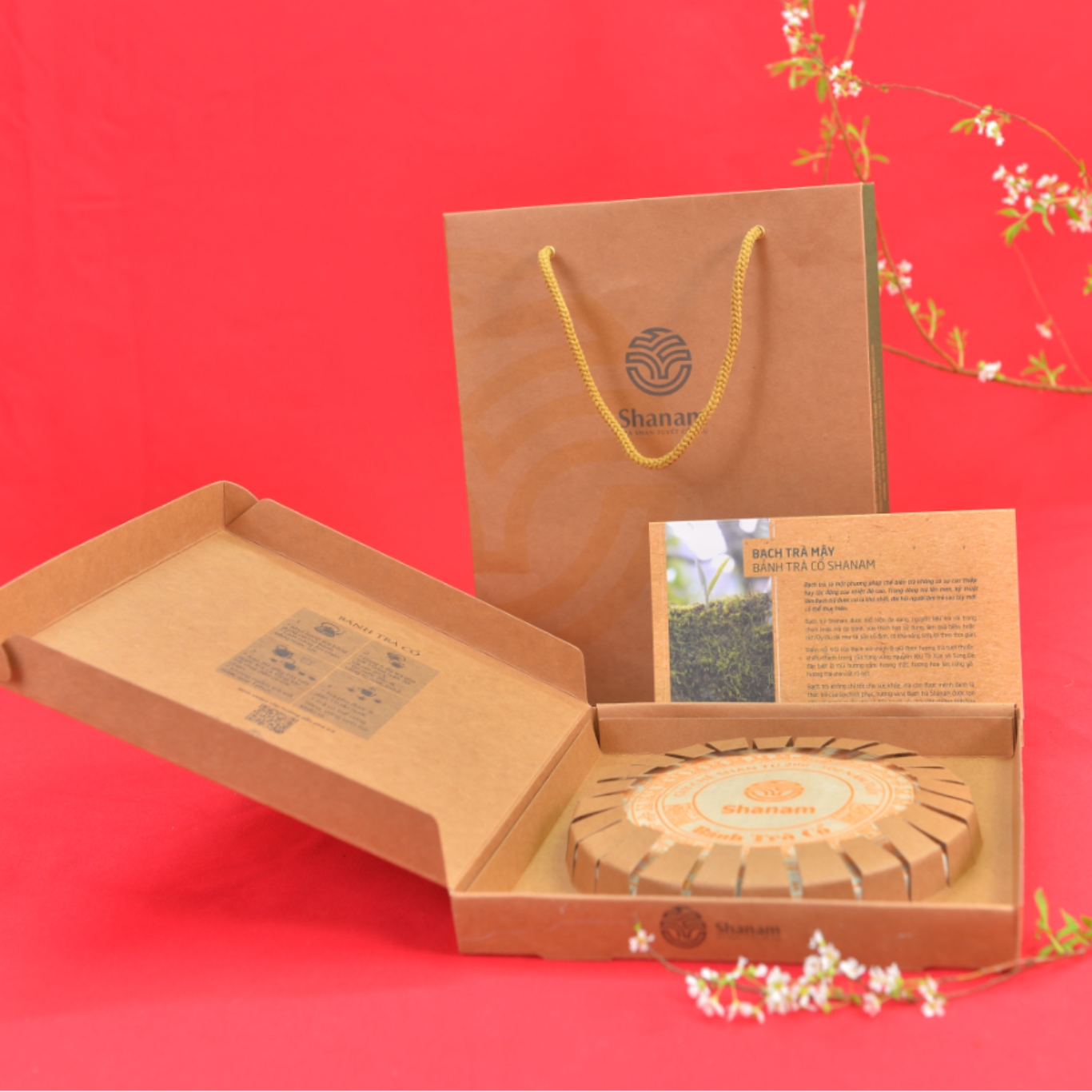 BÁNH BẠCH TRÀ MÂY 2019 TÀ XÙA 1 TÔM - 2 LÁ 300G BTR