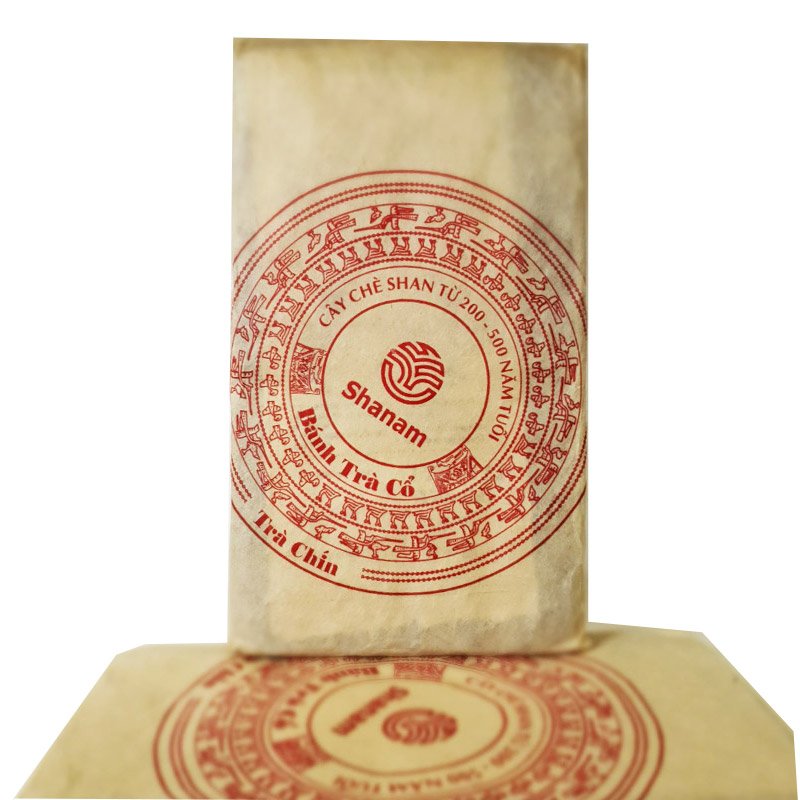 TRÀ VÀNG - BÁNH TRÀ CHÍN 2021 YÊN BÁI 1 TÔM - 3 LÁ 300G BTR