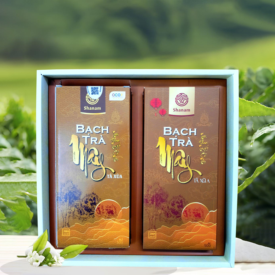 SÉT ĐÔI BẠCH TRÀ MÂY 100G