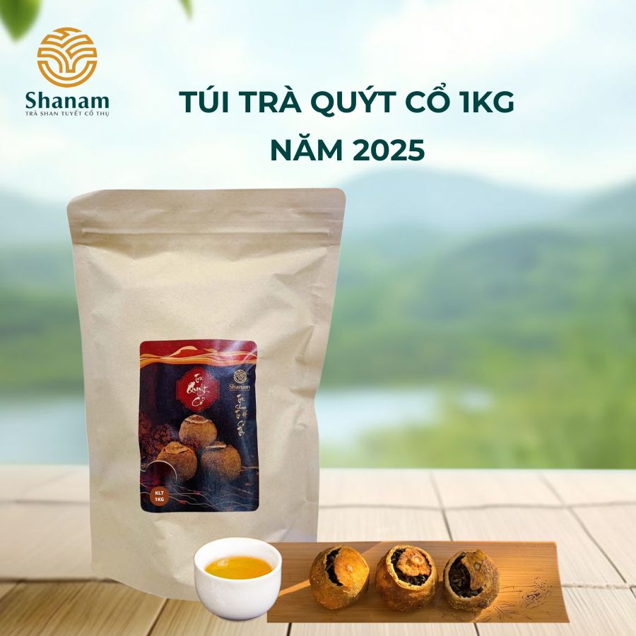 TÚI TRÀ QUÝT CỔ 1KG NĂM 2025