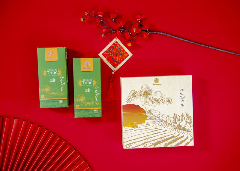 Set đôi Trà xanh Thức