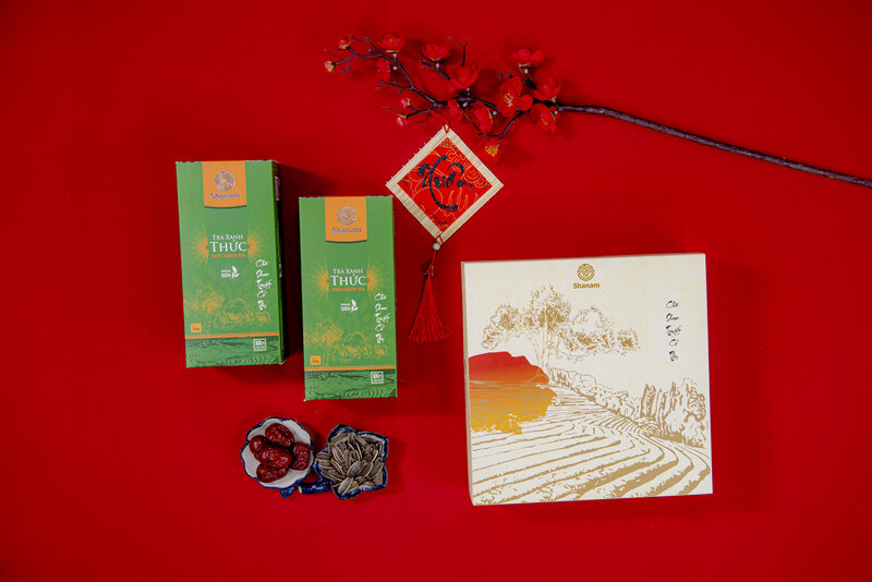 Set đôi Trà xanh Thức