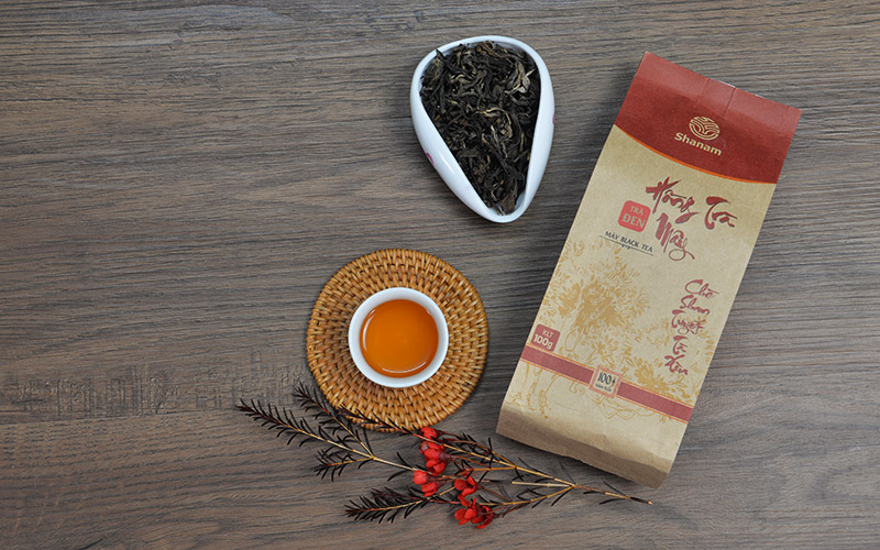 TRÀ ĐEN - HỒNG TRÀ MÂY TÚI 100G