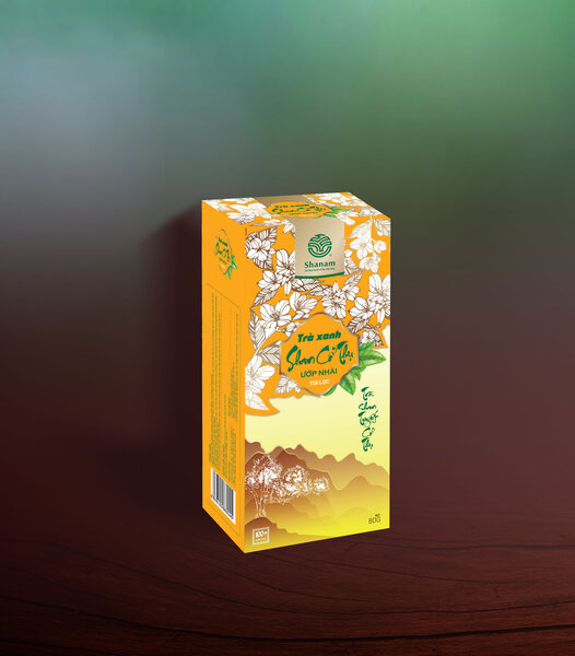 TRÀ XANH ƯỚP NHÀI HỘP TÚI LỌC 80G