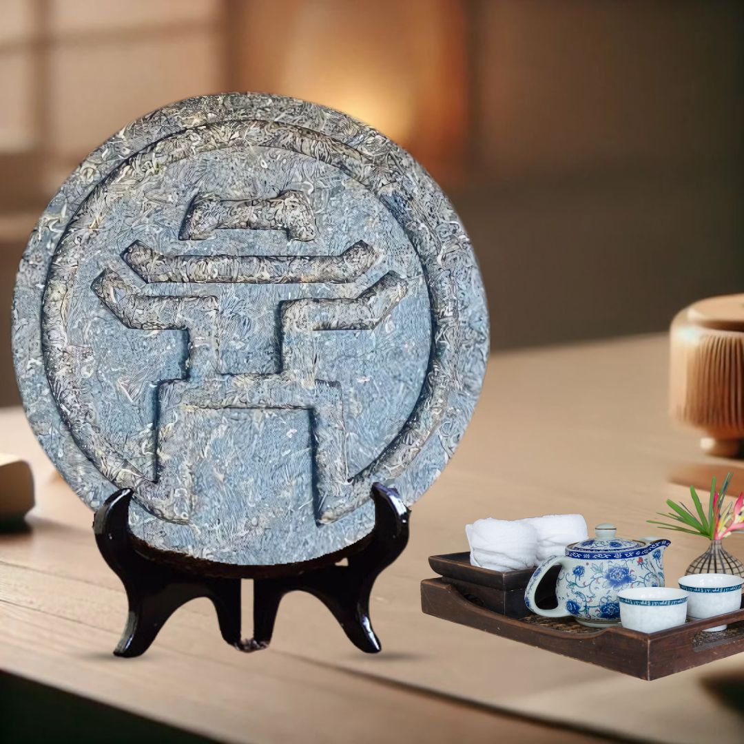 TRÀ VÀNG - BÁNH TRÀ SỐNG 2024 YÊN BÁI 1 TÔM -2 LÁ 3,5KG BTR KHUÊ VÂN CÁC