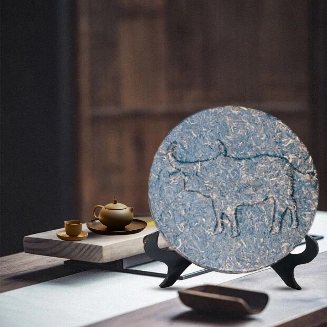 TRÀ VÀNG - BÁNH TRÀ SỐNG 2024 YÊN BÁI 1 TÔM - 2 LÁ 3,5KG BTR CON GIÁP SỬU