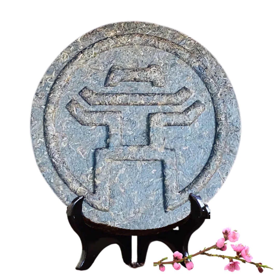 TRÀ VÀNG - BÁNH TRÀ SỐNG 2024 YÊN BÁI 1 TÔM -2 LÁ 3,5KG BTR KHUÊ VÂN CÁC