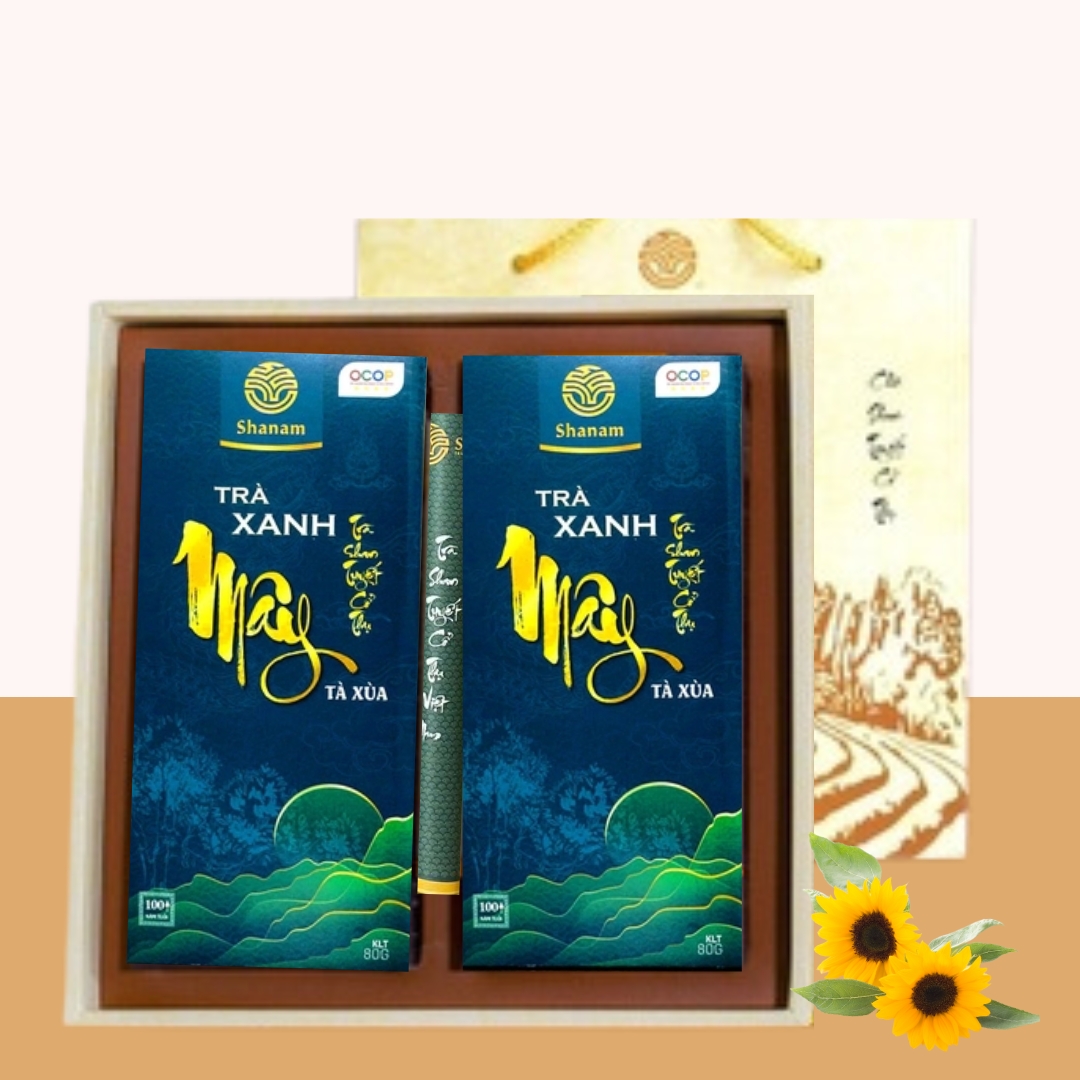 TRÀ XANH MÂY SET ĐÔI 160G