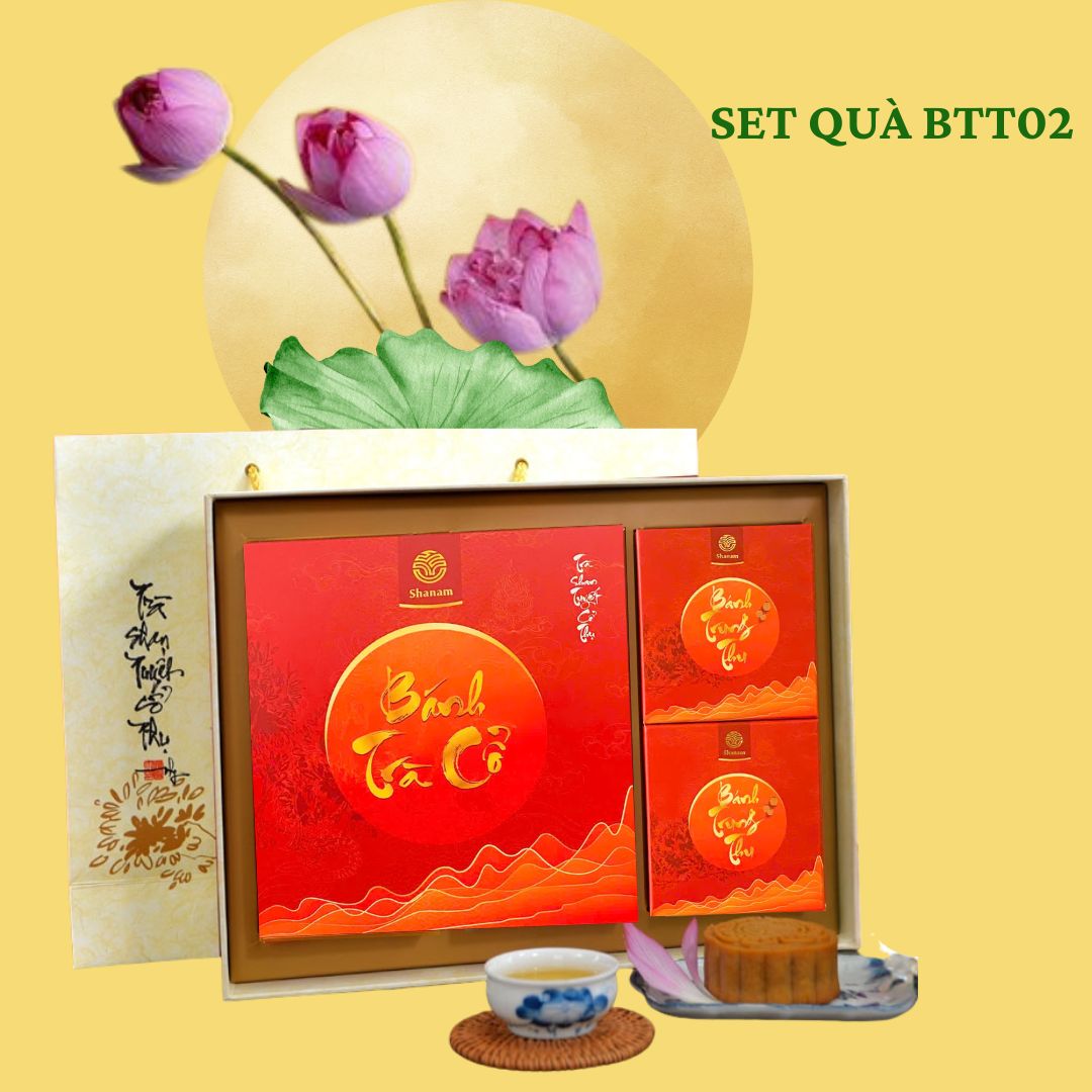 SET TRÀ BÁNH BTT02 ( 1 BÁNH TRÀ SỐNG 100G NĂM 2023 + 2 BÁNH TT 120G )