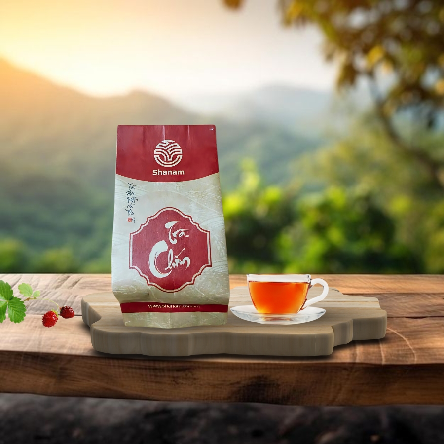 TRÀ VÀNG - TÚI TRÀ CHÍN YÊN BÁI 1 TÔM - 3 LÁ 6G