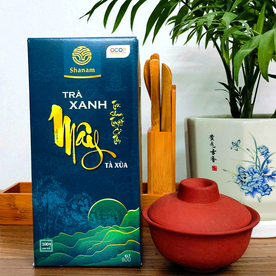 TRÀ XANH MÂY HỘP 80G