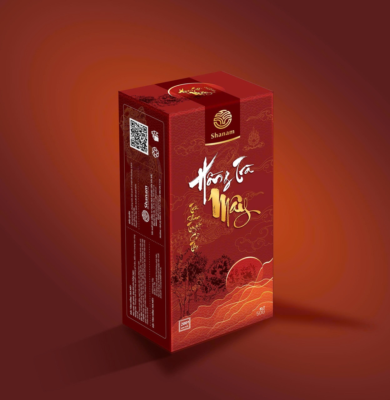 HỒNG TRÀ MÂY HỘP 50G