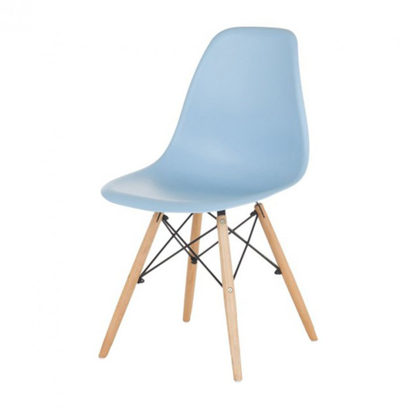 Ghế nhựa chân gỗ Eames