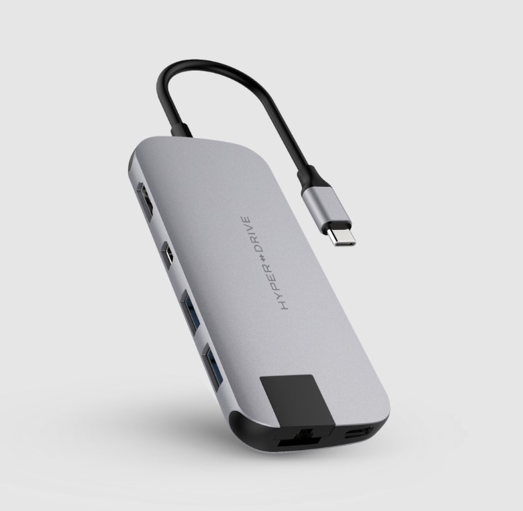 Đánh giá cổng chuyển hub hyperdrive slim 8in1 usb-c cho PC, macbook, devices