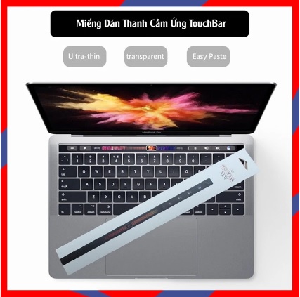 Vì sao cần dùng miếng dán thanh cảm ứng Touchbar?