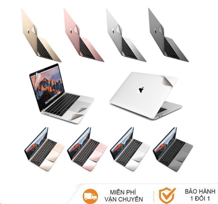 Bộ dán 3M Macbook bảo vệ thiết bị tránh những tác nhân xấu