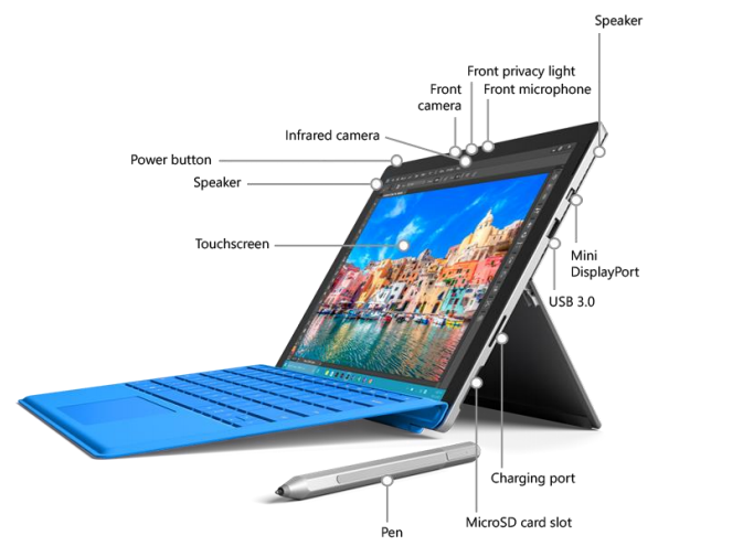 Kính cường lực Surface Pro