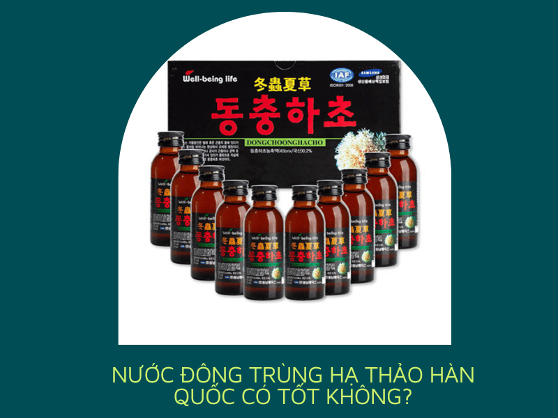 Nước đông trùng hạ thảo Hàn Quốc