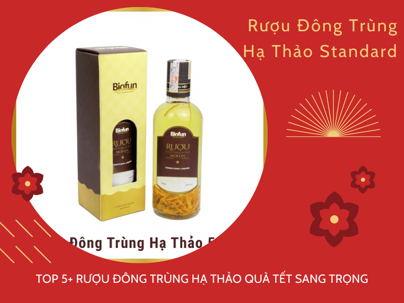 Bình rượu đông trùng hạ thảo giá tốt