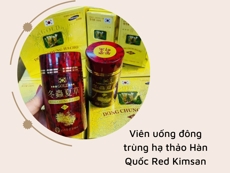 Viên đông trùng hạ thảo Hàn Quốc Red Kimsan