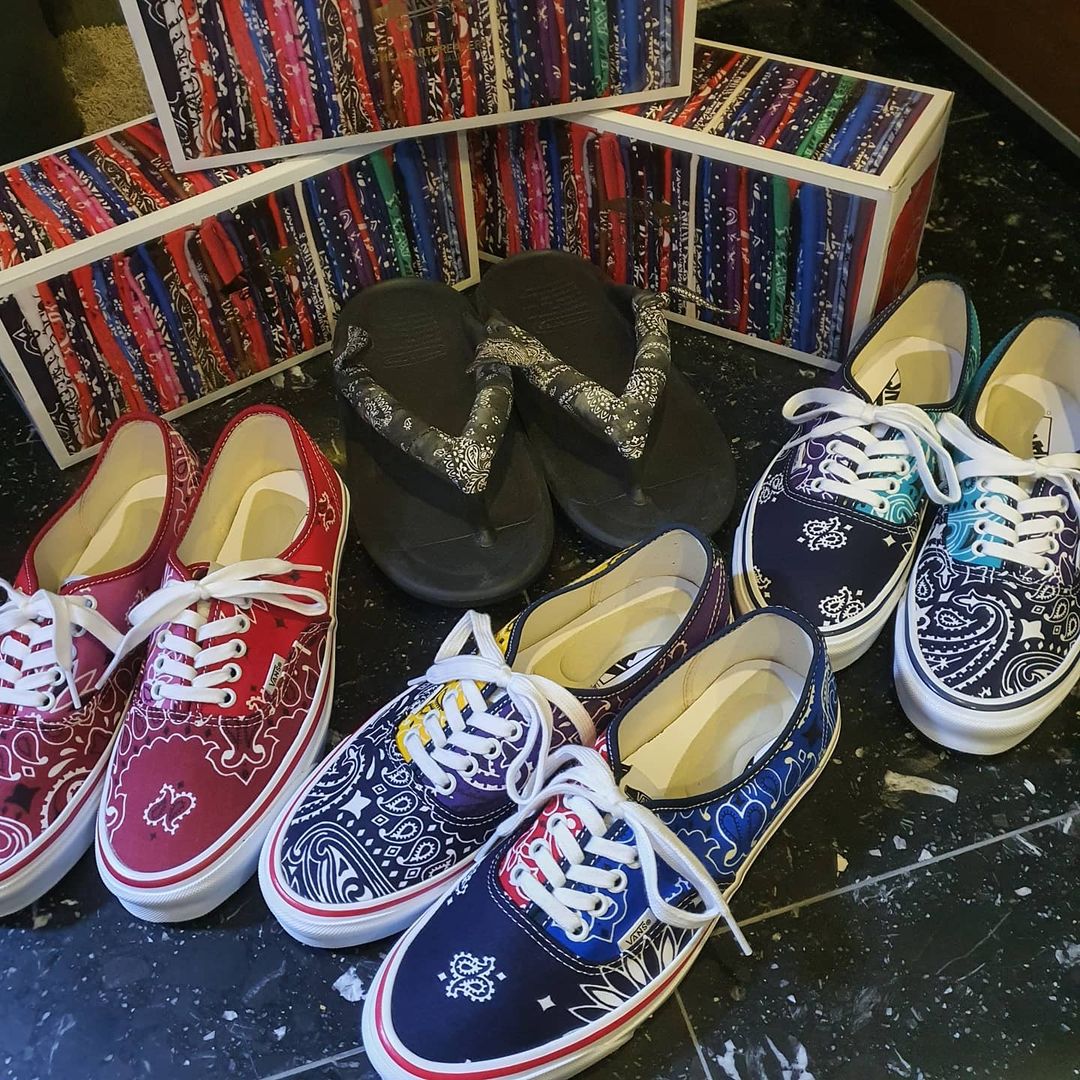 Vans Vault Authentic Bedwin & The Heartbreakers Bandana / Multi C - VAULT VIETNAM Vans Vault Authentic Bedwin & The Heartbreakers Bandana / Multi C - VAULT VIETNAM
