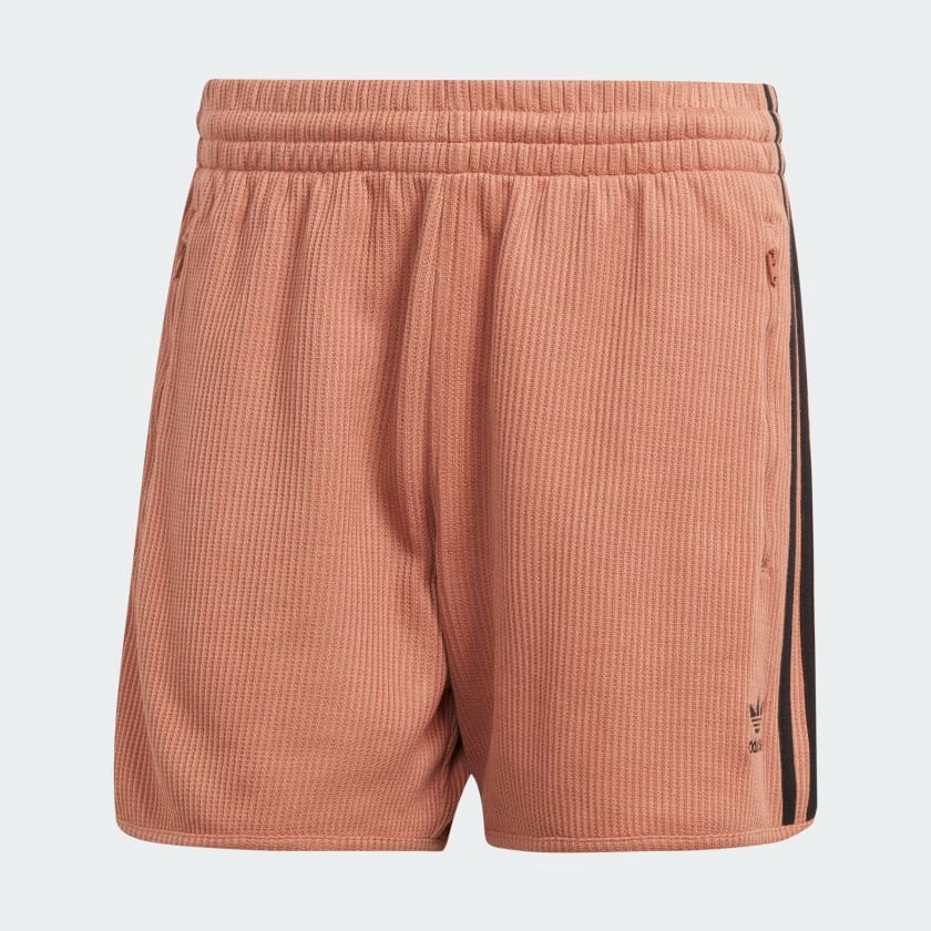 Adidas Adicolor Waffle Shorts Clay Strata