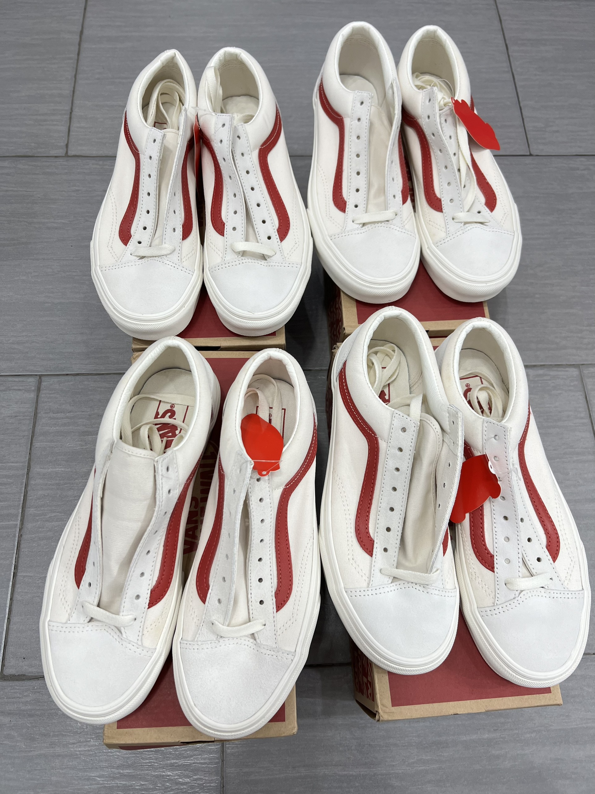 Vans Style 36 Racing Red (Bị Ố Nhẹ) - Vault Vietnam