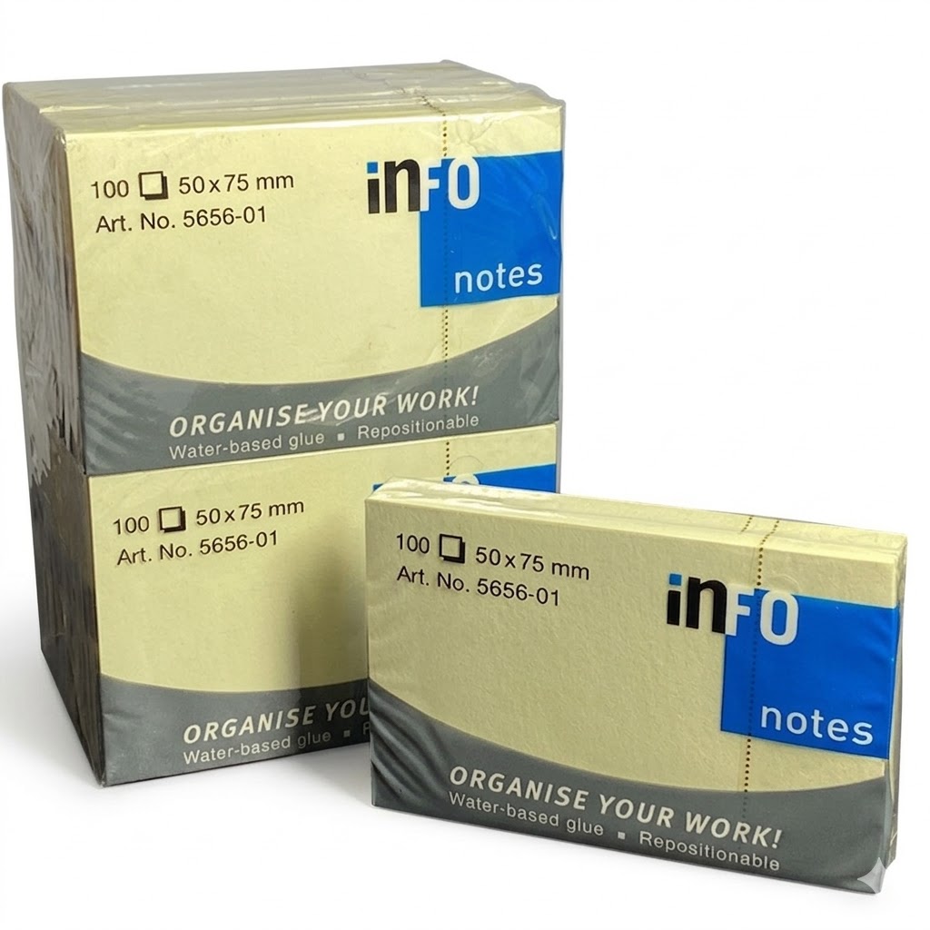 Giấy Note ghi chú 3x2 (76x51mm)