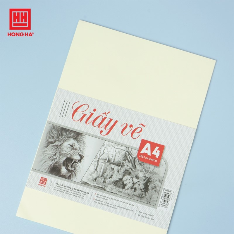 Giấy vẽ A4 Hồng Hà 4943