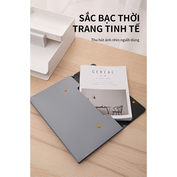 Cặp tài liệu 1 Ngăn Deli 5576