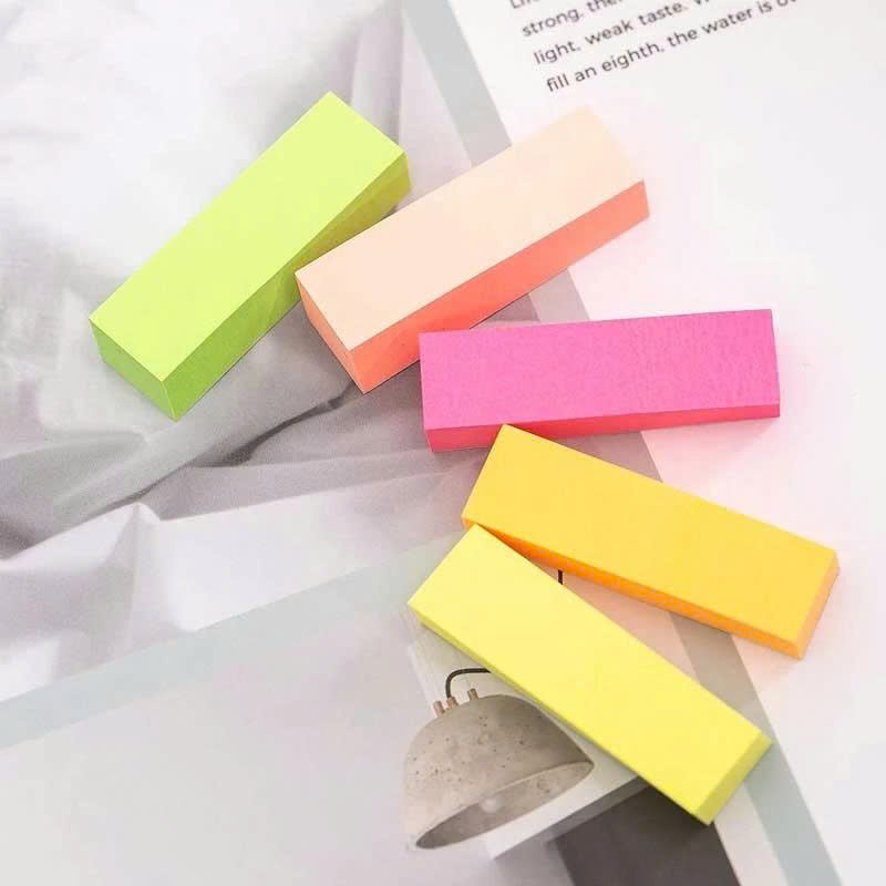 Giấy note phân trang 5 màu Deli 7154 (50x15mm)