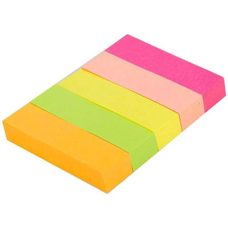 Giấy note phân trang 5 màu Deli 7154 (50x15mm)