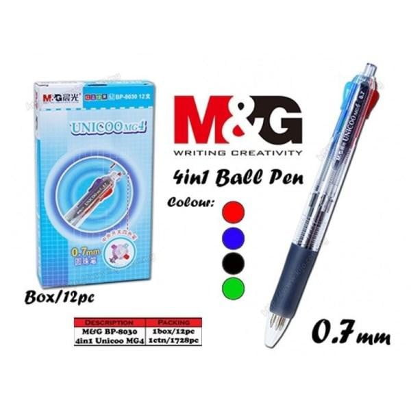 Bút bi 4 màu MG BP8030