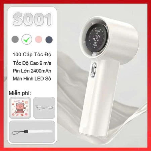 Quạt Cầm Tay S001 Mini Tốc Độ Cao