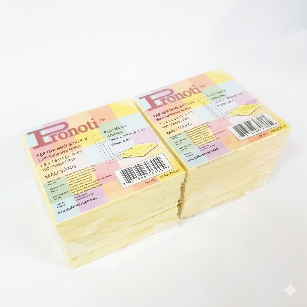 Giấy Note ghi chú 3x3 (76x76mm)