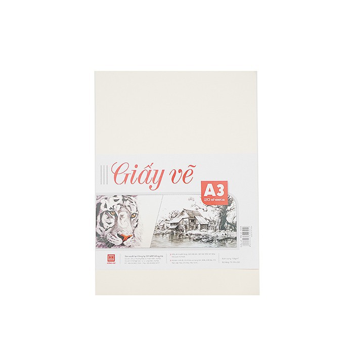 Giấy vẽ A3 Hồng Hà 4944