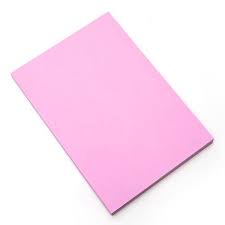 Bia màu A4 xanh biển, xanh lá, hồng, vàng, trắng 160gsm