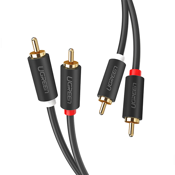 Cáp Audio (AV) Ugreen 10517 hoa sen 2 đầu RCA 1.5M