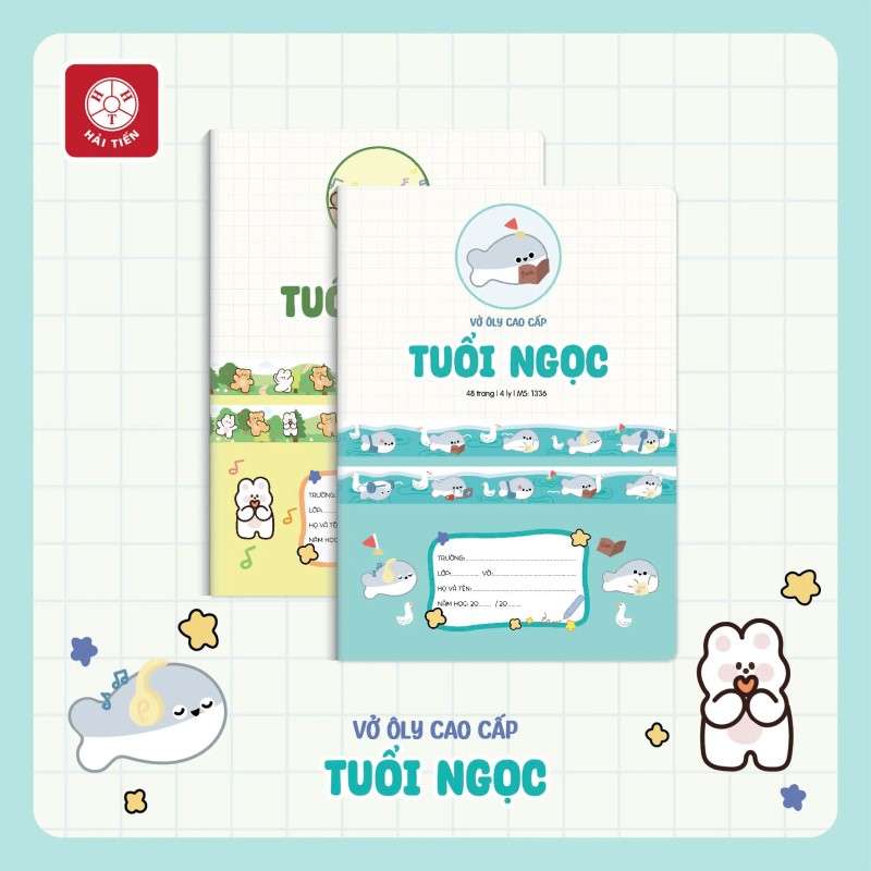 Vở ô ly - Tuổi Ngọc 48 trang Hải Tiến
