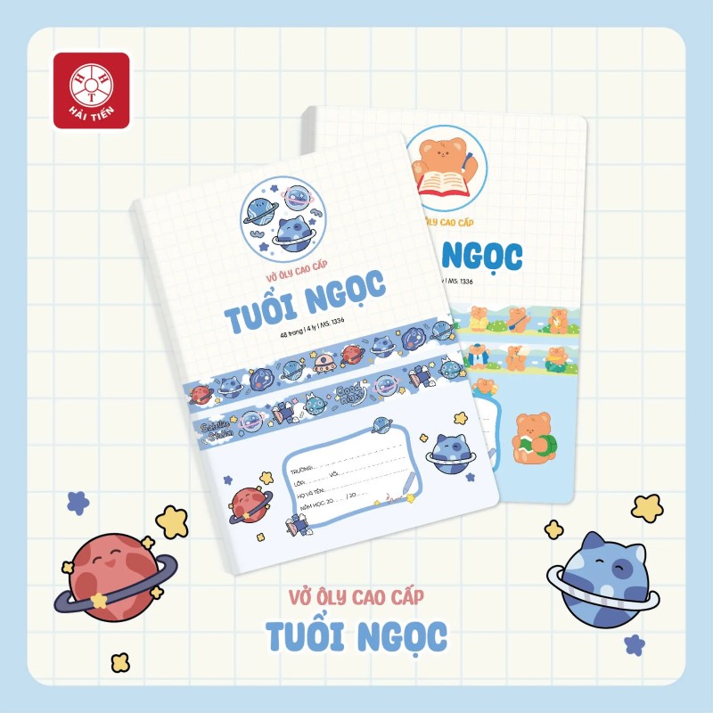 Vở ô ly - Tuổi Ngọc 48 trang Hải Tiến