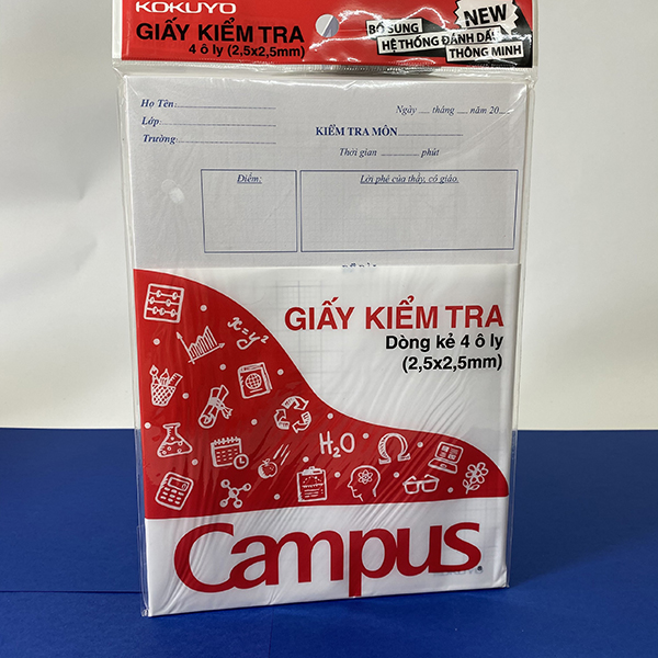 Giấy kiểm tra 4 Ôly Campus