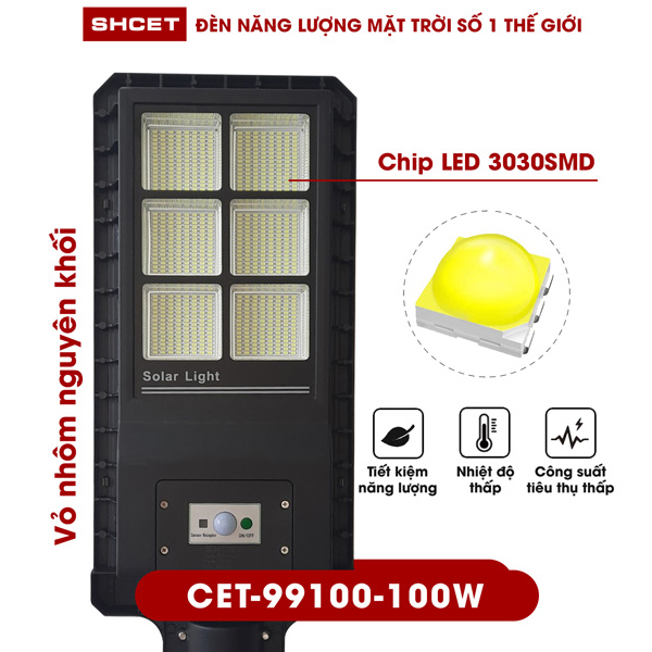 Đèn Solar CET-99100