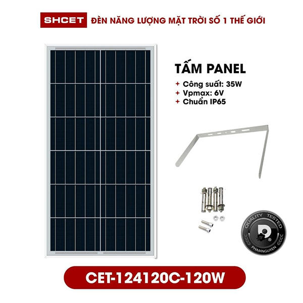 Đèn Solar CET-124120C