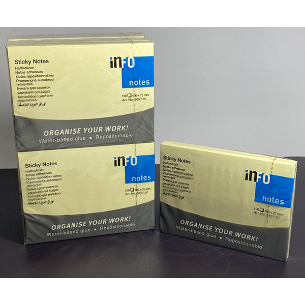 Giấy Note ghi chú 3x5 (76x127mm)