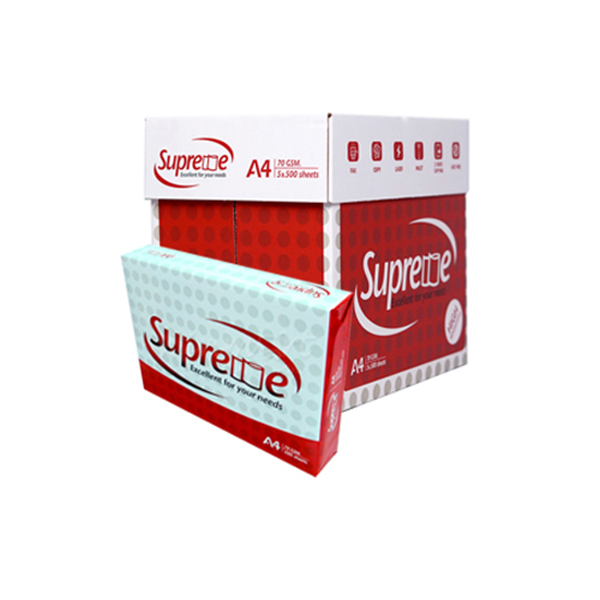 GIẤY A4 SUPREME 70gsm