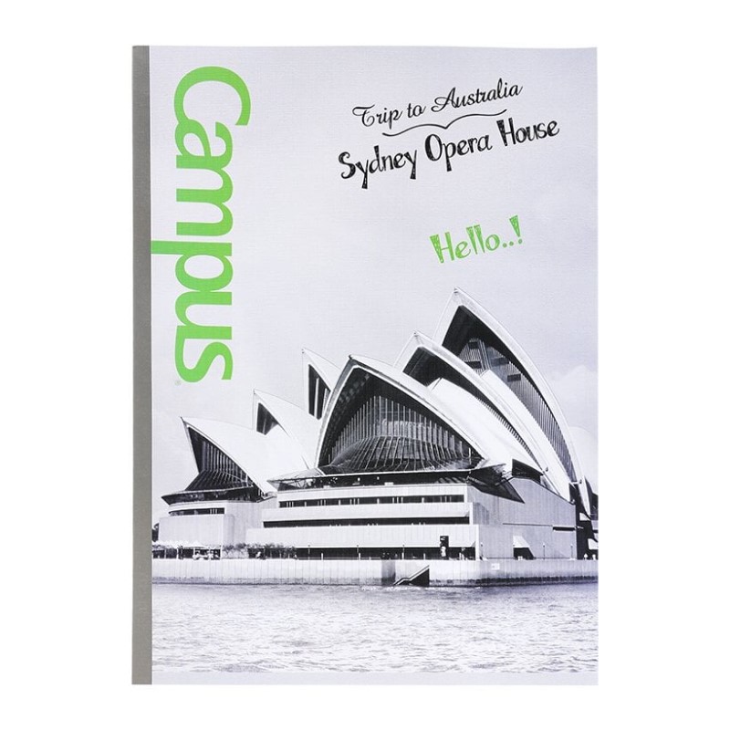 Vở Kẻ Ngang Campus Landscape 80 Trang